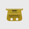 Gamma Piú GAMMA+ FIXED WIDE GOLD BLADE X-PRO náhradní střihací hlavice pro konturovací strojky Gamma Piú GAMMA+ FIXED WIDE GOLD BLADE X-PRO náhradní střihací hlavice pro konturovací strojky