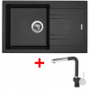 Sinks Linea 780 Metalblack + Mix 3 P GR Sinks Linea 780 Metalblack + Mix 3 P GR