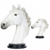 Dekorácia Hlava Koňa Stojaca Biela Poly Dekorácia Hlava Koňa Stojaca Biela Poly