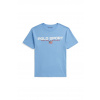 Polo Ralph Lauren detské basic bavlnené tričko 323837629502 modrá 163-174 Polo Ralph Lauren detské basic bavlnené tričko 323837629502 modrá 163-174