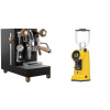 Lelit MaraX3 PL62X3, black + Eureka Helios 75, yellow Lelit MaraX3 PL62X3, black + Eureka Helios 75, yellow