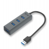 i-tec USB 3.0 Metal pasivní 4 portový HUB (U3HUBMETAL403)