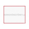 Magnetická tabuľa E 150x120 (AL rám červený) Magnetická tabuľa E 150x120 (AL rám červený)