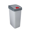 Kôš na odpad UH 45 l MAGNE flip strieborný WW Kôš na odpad UH 45 l MAGNE flip strieborný WW