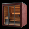 Auroom Wellness Vonkajšia sauna Auroom Mira Farba: Vidiecka červená (RAL 3009), Mira: Mira L Auroom Wellness Vonkajšia sauna Auroom Mira Farba: Vidiecka červená (RAL 3009), Mira: Mira L