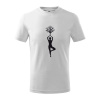 Yoga strom - Tričko detské bavlnené - 146 cm/10 rokov ( Biela ) Yoga strom - Tričko detské bavlnené - 146 cm/10 rokov ( Biela )