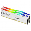 Kingston FURY Beast White/DDR5/64GB/5600MHz/CL40/2x32GB/RGB/White KF556C40BWAK2-64 Kingston FURY Beast White/DDR5/64GB/5600MHz/CL40/2x32GB/RGB/White KF556C40BWAK2-64