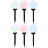 Solárne svietidlá - Záhradné svetlo Solar RGB LED KULA SET 6 ks (Solárne svietidlá - Záhradné svetlo Solar RGB LED KULA SET 6 ks) Solárne svietidlá - Záhradné svetlo Solar RGB LED KULA SET 6 ks (Solárne svietidlá - Záhradné svetlo Solar RGB LED KULA SET 6 ks)