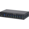 Renkforce 7 portů USB Hub pre priemyselné použitie, pre montáž na stenu čierna; RF-3513012 Renkforce 7 portů USB Hub pre priemyselné použitie, pre montáž na stenu čierna; RF-3513012