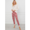 Dámske pyžamo Italian Fashion Evora dł.r. dł.sp. Farba: Smetana, Veľkosť: L Dámske pyžamo Italian Fashion Evora dł.r. dł.sp. Farba: Smetana, Veľkosť: L