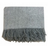 Prikrývka na posteľ - Prikrývka FPH Bark Wool 200 x 160 cm odtiene šedej (Teplá prikrývka s okrajmi-100% vlny 160x200 šedá) Prikrývka na posteľ - Prikrývka FPH Bark Wool 200 x 160 cm odtiene šedej (Teplá prikrývka s okrajmi-100% vlny 160x200 šedá)