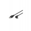 PremiumCord Kábel micro USB 2.0, A-B, 90 °, 1m (ku2m1f-90) PremiumCord Kábel micro USB 2.0, A-B, 90 °, 1m (ku2m1f-90)