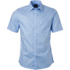 James & Nicholson Košile JN 684, mikro keprová, krátký rukáv COT02068403702-light blue M Modrá světlá James & Nicholson Košile JN 684, mikro keprová, krátký rukáv COT02068403702-light blue M Modrá světlá