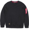 ALPHA INDUSTRIES Mikina Solid Crew Neck - čierna (188301/03) ALPHA INDUSTRIES Mikina Solid Crew Neck - čierna (188301/03)