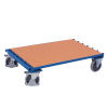 Vozík na doskový materiál, TPE kolieska, 1600 x 800 mm Vozík na doskový materiál, TPE kolieska, 1600 x 800 mm