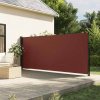 zahrada-XL Zaťahovacia bočná markíza hnedá 160x600 cm 4004524 zahrada-XL Zaťahovacia bočná markíza hnedá 160x600 cm 4004524
