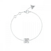 Dámsky náramok Guess JUBB05171JWRHS Striebristý Dámsky náramok Guess JUBB05171JWRHS Striebristý