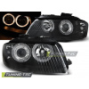 PREDNÉ SVETLÁ ANGEL EYES ČIERNE pre AUDI A3 8P 05.03-03.08 PREDNÉ SVETLÁ ANGEL EYES ČIERNE pre AUDI A3 8P 05.03-03.08