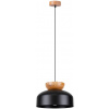 Sollux Lighting Marion závesné svietidlo 1x15 W čierna-drevená SL.1351 Sollux Lighting Marion závesné svietidlo 1x15 W čierna-drevená SL.1351