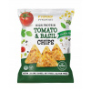 Popcrop pyramídy chipsy proteínové paradajky a bezlepkové bazalky 60 g Popcrop pyramídy chipsy proteínové paradajky a bezlepkové bazalky 60 g