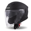 prilba Jet Tech CASSIDA čierna matná/šedé logá Veľkosť: XS (53 až 54 cm), Veľkost: XS (53 až 54 cm) prilba Jet Tech CASSIDA čierna matná/šedé logá Veľkosť: XS (53 až 54 cm), Veľkost: XS (53 až 54 cm)
