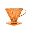 Plastový dripper Hario transparentný V60-02 orange Plastový dripper Hario transparentný V60-02 orange
