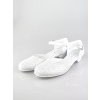 Dievčenské spoločenské topánky M 271 biele , Detské topánky 32 Dievčenské spoločenské topánky M 271 biele , Detské topánky 32