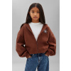 Calvin Klein Jeans mikina s kapucňou detská bavlnená LVCKTJB34G.128.170.9BY2 hnedá 128 Calvin Klein Jeans mikina s kapucňou detská bavlnená LVCKTJB34G.128.170.9BY2 hnedá 128