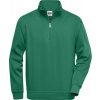 James & Nicholson | JN 831, Pracovná mikina s 1/2 zipsom, zelená Dark, 5XL James & Nicholson | JN 831, Pracovná mikina s 1/2 zipsom, zelená Dark, 5XL