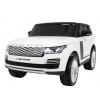 Range Rover HSE 2-miestne detské auto biele SUV + diaľkové ovládanie Range Rover HSE 2-miestne detské auto biele SUV + diaľkové ovládanie