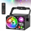 LED EFEKT OSVETLENIE DISCO SVETLO NA PÁRTY LASER GUĽA RGB + UV 4V1 4W LED EFEKT OSVETLENIE DISCO SVETLO NA PÁRTY LASER GUĽA RGB + UV 4V1 4W
