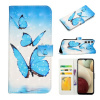 Peňaženkové 3D puzdro na Samsung Galaxy A25 5G - 3 Butterflies Peňaženkové 3D puzdro na Samsung Galaxy A25 5G - 3 Butterflies