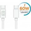 Forever GSM106366 datový USB-C/USB-C, 1m, bílý Forever GSM106366 datový USB-C/USB-C, 1m, bílý