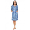 Dámska nočná košeľa Regina 409 modrá Dámska nočná košeľa Regina 409 modrá