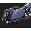 Vance & Hines Čierne Vance & Hines koncovky výfuku MONSTER ROUND BLACK pre Harley-Davidson Vance & Hines Čierne Vance & Hines koncovky výfuku MONSTER ROUND BLACK pre Harley-Davidson