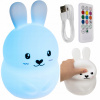 Soľná lampa - LED nočná lampa pre deti RGB Rabbit + diaľkové ovládanie (LED nočná lampa pre deti RGB Rabbit + diaľkové ovládanie) Soľná lampa - LED nočná lampa pre deti RGB Rabbit + diaľkové ovládanie (LED nočná lampa pre deti RGB Rabbit + diaľkové ovládanie)