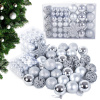 Verk group Vánoční ozdoby na stromeček 6/4/3 cm, sada 100 ks Verk group Vánoční ozdoby na stromeček 6/4/3 cm, sada 100 ks