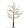 Strom MagicHome Vianoce, Borovica, 48 LED teplá biela, jednoduché svietenie, zasnežený, 120 cm Strom MagicHome Vianoce, Borovica, 48 LED teplá biela, jednoduché svietenie, zasnežený, 120 cm