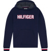Tommy Hilfiger OH HOODIE tmavo modrá,biela Dámska mikina L Tommy Hilfiger OH HOODIE tmavo modrá,biela Dámska mikina L
