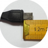 Kábel micro USB 2.0, AB 1,8m s dlhším konektorom Kábel micro USB 2.0, AB 1,8m s dlhším konektorom