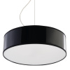 Sollux Lighting Závesné svietidlo Arena, 1x čierne plastové tienidlo, (biely plast), (fi 35 cm) Sollux Lighting Závesné svietidlo Arena, 1x čierne plastové tienidlo, (biely plast), (fi 35 cm)