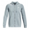 Pánske mikiny Under Armour Men's UA Essential Fleece Full-Zip Hoodie - gray - Sivý (S) Pánske mikiny Under Armour Men's UA Essential Fleece Full-Zip Hoodie - gray - Sivý (S)
