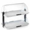 Vitrína roll top - dvojitá, HENDI, 465x310x(H)410 mm Vitrína roll top - dvojitá, HENDI, 465x310x(H)410 mm