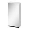 CERSANIT Nástenná kúpeľňová skrinka so zrkadlom VIRGO 40 biela, rukoväť čierna S4019-012 CERSANIT Nástenná kúpeľňová skrinka so zrkadlom VIRGO 40 biela, rukoväť čierna S4019-012