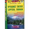 Vysoké Tatry, Liptov, Orava 1:100 000 - SHOCart Vysoké Tatry, Liptov, Orava 1:100 000 - SHOCart