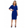 Zavinovacie šaty S313 kráľovská modrá - Stylove XL Zavinovacie šaty S313 kráľovská modrá - Stylove XL