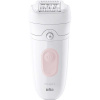 Braun Silk-epil 5-060 epilátor biela, plameňáková ružová; 611128 Braun Silk-epil 5-060 epilátor biela, plameňáková ružová; 611128