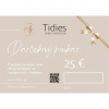 Tidies - Darčeková poukážka - 25,- EUR Tidies - Darčeková poukážka - 25,- EUR