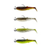 Savage Gear Gumová nástraha Cannibal Shad 6,8cm 3g Clear Water Mix 4ks Savage Gear Gumová nástraha Cannibal Shad 6,8cm 3g Clear Water Mix 4ks
