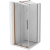 Mexen Velar zasúvacia sprchová kabína 120 x 120 cm, transparentná, ružové zlato - 871-120-120-01-60 Mexen Velar zasúvacia sprchová kabína 120 x 120 cm, transparentná, ružové zlato - 871-120-120-01-60